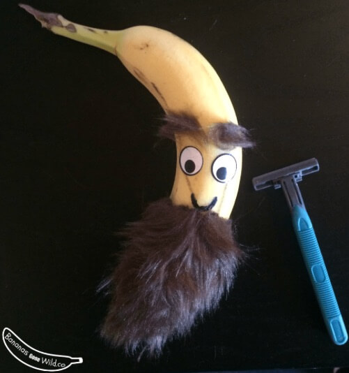 En banan i behov av rakning